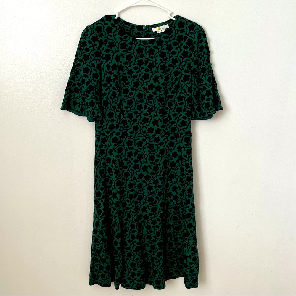 Floral Print Skater Dress